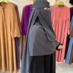 نقاب بالطرحة مودة